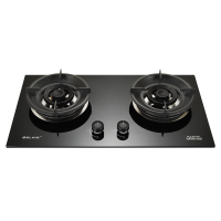 ELKS燃气灶JZY-EL8237 台嵌两用 钢化玻璃面板 防风炉架 一体火盖液化气