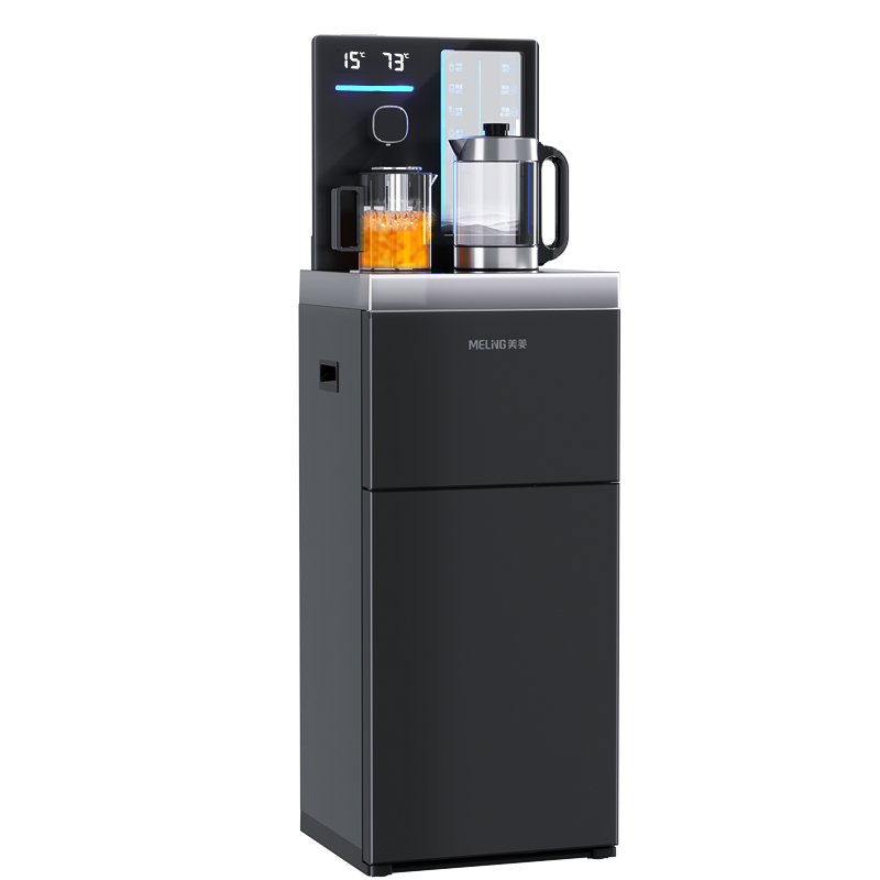 美菱茶吧机MY-M521B 冷热款 透视巨幕屏 超高大箱体