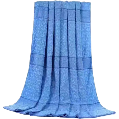 中盈惠彩 老式蓝色单人毛巾被DEMJB 150*200cm颜色随机发货或备注 1条