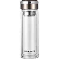 康巴赫玻璃杯320ml双层防烫密封防漏KH-B30B03