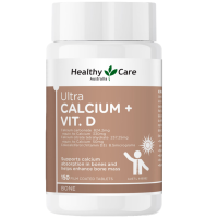 澳世康(Healthy Care)柠檬酸VD3钙片150粒补钙强化骨骼 澳洲原装进口 成人钙中老年人青少年