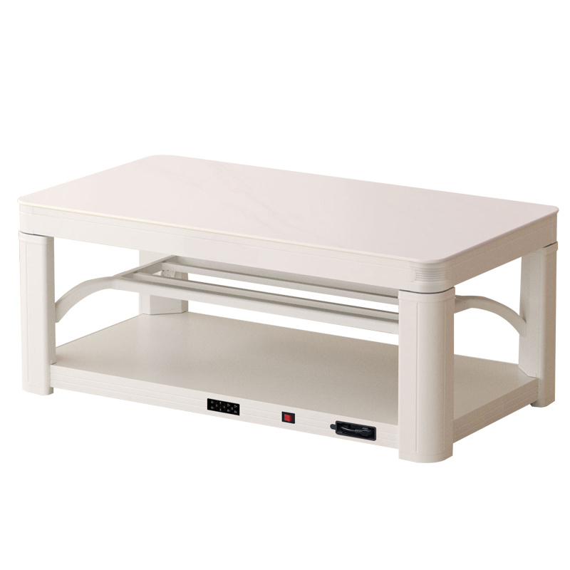 炉旺电暖桌烤火桌升降茶几取暖桌电暖炉家用语音控制电烤炉烤火茶几石墨烯烤火炉取暖器电烤桌取暖炉