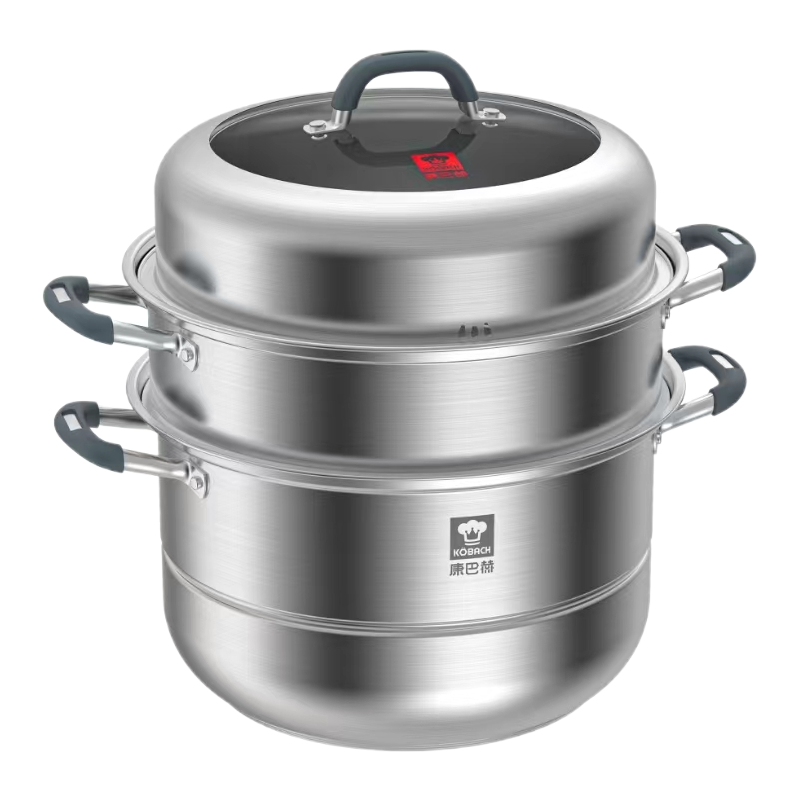 康巴赫蒸锅32cm导热迅速受热均匀隔热防烫KGO-Z32S