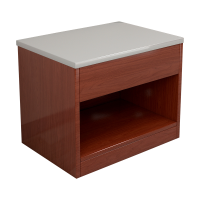 大匠杉 岩板床头柜储物柜 500*400*500mm