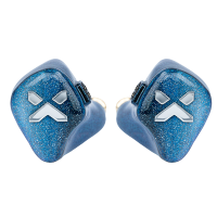 弱水时砂[周传雄代言]QTX有线耳机入耳式1圈6铁混合HIFI耳挂式音乐耳机高保真发烧级音质不带麦游戏耳机