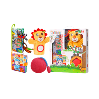 jollybaby新生儿礼盒布书早教婴儿撕不烂益智玩具宝满月礼物1663