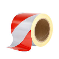 途务 反光警示胶带 红白宽15cm*25m 卷