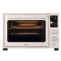 美的(Midea)家用电烤箱烘焙烤箱多功能全自动 旋钮控制 专业烘焙易操作 Q40[石墨烯免预热] 40L 超凡粉