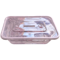 堡霓伐 一次性餐盒方形 750ml/300套 箱