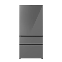 松下(Panasonic)NR-E531AX-H超薄全嵌冰箱515升 自动制冰 双循环 银离子除菌 多门法式家用电冰箱