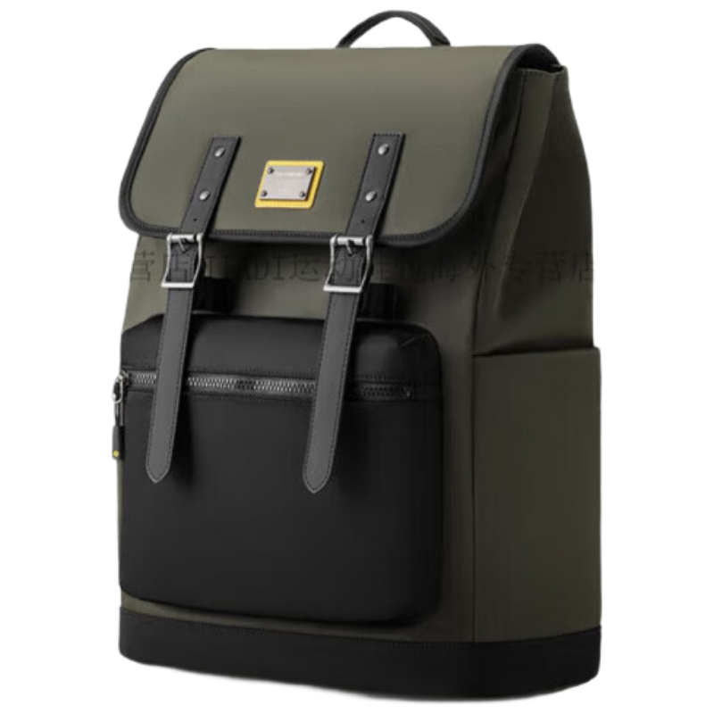 苏宁宜品推荐新秀丽中型双肩包TR1*04029纯色织物男士证件袋拉链安全有夹层设计旅行百搭