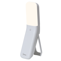 美的小夜灯可充电卧室宿舍床头睡眠床上用护眼阅读大学生学习专用台灯护眼学习专用长续航书桌宿舍卧室便携