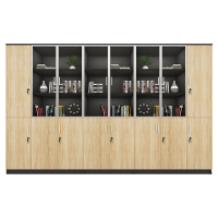 苏宁 金菲罗格 办公家具 简约办公木质储物柜收纳文件柜 右三门文件柜1200*400*2000