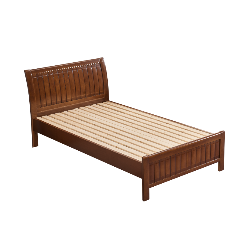 广亿隆实木床宿舍公寓木床颜色可选可定制