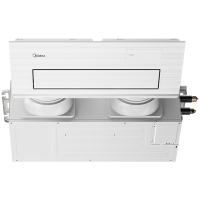 美的(Midea)厨清凉厨房空调家用嵌入式分体一级能效冷暖两用直流变频1.5匹CKFR-35FW/BN8Y-FG101