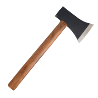 铁洋 木柄斧头 斧子 2.5斤双面刃黑砂 把
