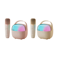 漫步者蓝牙音箱小巧不占地氛围灯效稳定传输单麦Q3C(颜色随机)