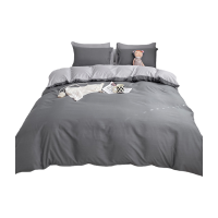 优福安达水洗棉纯色三件套/四件套 CX202300052 /套