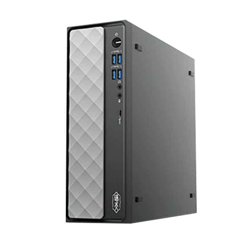 联想(Lenovo)瑞天500 台式电脑主机 (I5-13450HX 16G 1TB SSD Win11)商用办公学习娱乐