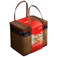 五个农民贝师傅山珍贡品礼盒680g精选姬松茸黑木耳香菇蛹虫草健康美味送礼自用两相宜