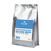 圣贵兰意式拼配咖啡豆454g中深度烘焙 阿拉比卡与罗伯斯塔豆拼配 提神 油脂丰富 拿铁拉花