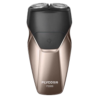 飞科(FLYCO)智能剃须刀电动刮胡刀双头全身水洗旋转式便携迷你男士胡须刀生日礼物送男友父亲 FS888 金色