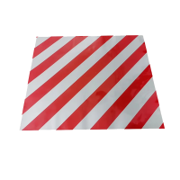 金豫阳 FGJSTR013 1.2m*1m 1张 PET 警示标识胶带 红白相间(计价单位:张)