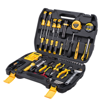 得力(deli)DL1050电讯综合维修套装(黑色)50件套 单位/套