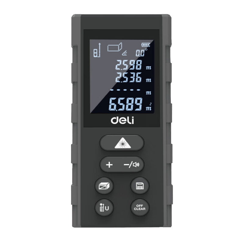 得力(deli)H8050B激光测距仪居家(黑色)50m 单位/台
