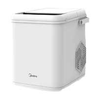 美的(Midea)制冰机 家用小型政府补贴触控冰块机迷你13KG宿舍全自动子弹冰办公室厨房小家电 MBJ-13D17E