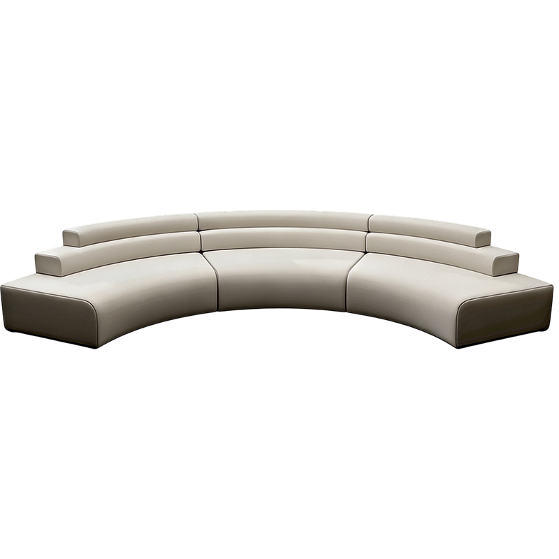 夸汌 弧角沙发 1.2m 米