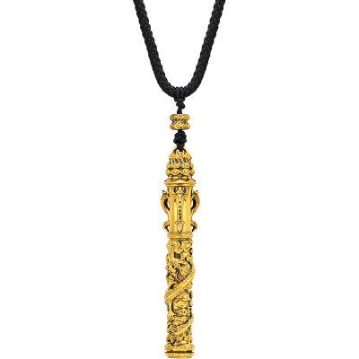 周大福X黑神话 称心如意如意金箍棒足金黄金吊坠R37306