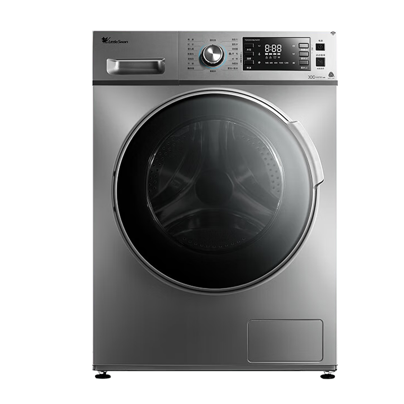 [政府补贴]小天鹅洗衣机12kg大容量滚筒家用超薄全自动洗烘一体1.1洗净比节能除菌除螨TD120V098WDT