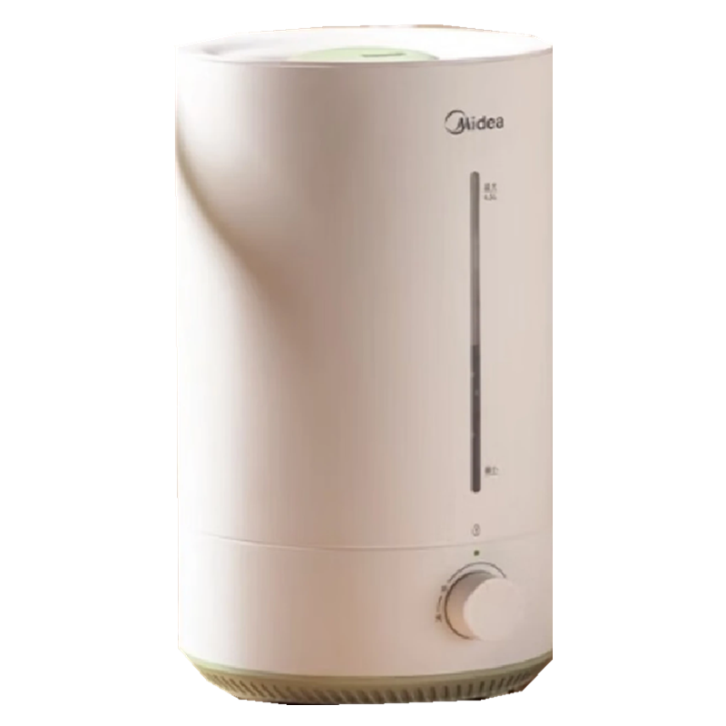 美的大雾量卧室婴儿空气加湿器办公室卧室客厅大容量立式CS-LSY45