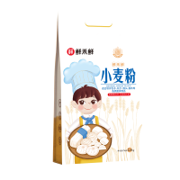 苏宁宜品 优质国产小麦粉 袋装 高筋粉 面点烘焙
