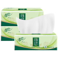清风茶臻软抽3层110抽8包装BR13SGE