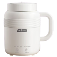 七彩叮当电水壶300ml小巧便捷双层防烫标准款白色QC-SS04