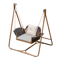 紫叶花园秋千摇椅农村院内双人单人荡秋千阳台吊椅庭院别墅秋千椅