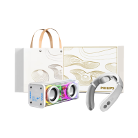 飞利浦安享礼遇套装颈椎按摩仪+蓝牙音箱 JGYC-42