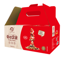 苏宁宜品精选坚果礼盒原味1克装健康美味盒装零食大礼包