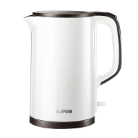 苏泊尔(SUPOR)电水壶1.5L大容量自动断电电热水壶保温防烫防干烧自动断电不锈钢内胆烧水壶15T66B