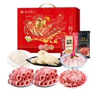 五个农民火锅荤素搭配方便快捷健康美味