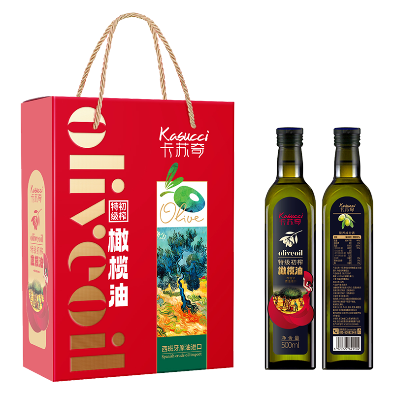 苏宁宜品国产橄榄油盒装健康美味