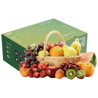 五个农民果滋美幸福礼盒5675g精选食材健康美味精致包装送礼佳选