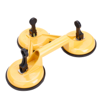 得力DL-XP03玻璃吸盘 黄色 三爪150kg 单位/把