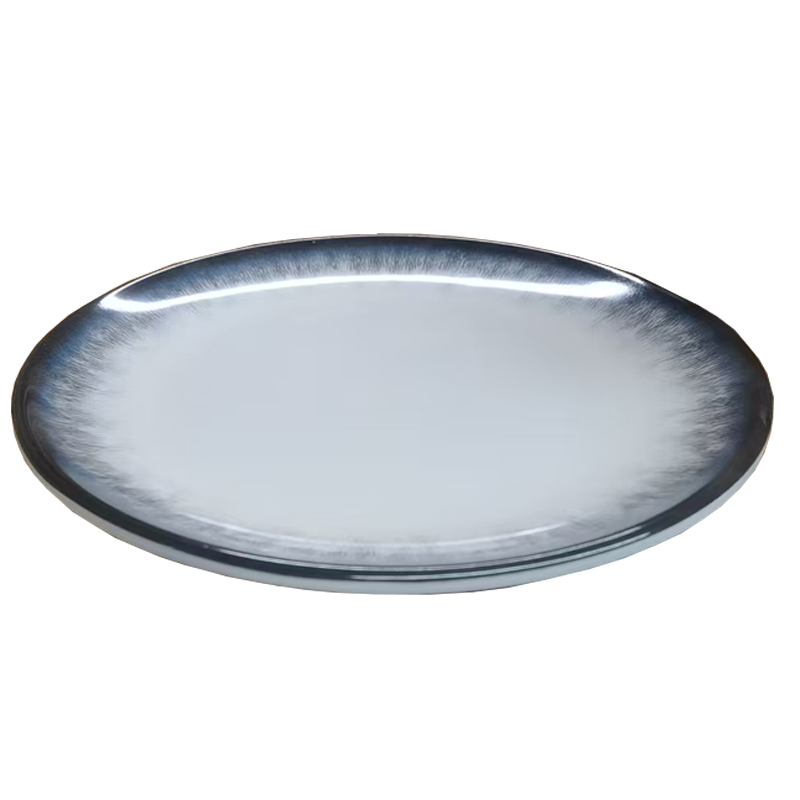 旺琰礼圆盘密胺瓷A8料直径22.5*2深度/个