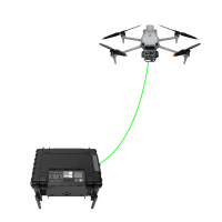 HISO M4系留系统24小时续航高空应急救援照明通信(不含无人机)