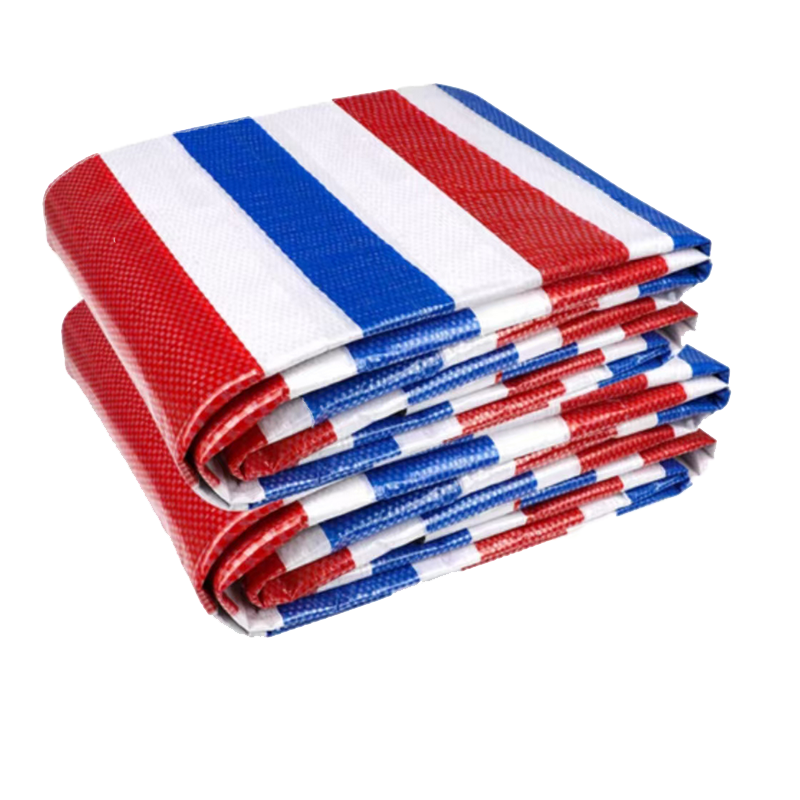 110克/平 聚乙烯彩条布 规格:10*30米