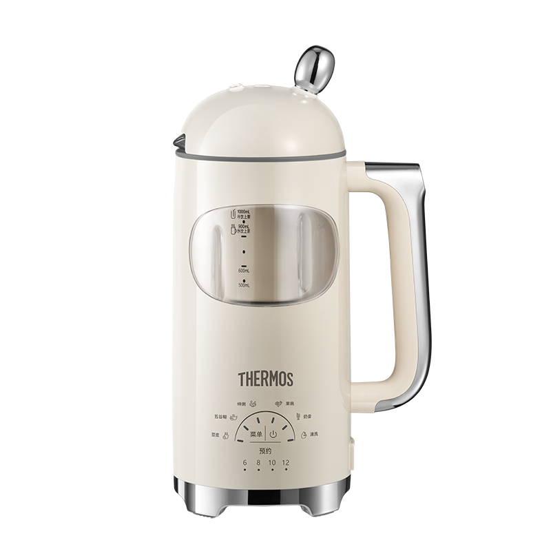 苏宁宜品云白精磨醇原豆浆机EHA-2412A细腻口感免滤设计小家庭