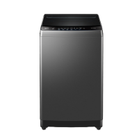 海尔全自动波轮洗衣机XQB100-BZ20T0 10kg大容量彩板博卡灰节能顶开门独立式三口之家适用